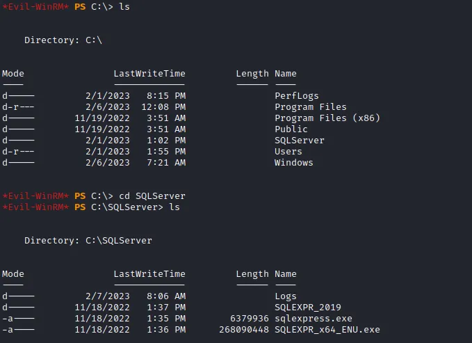 sqlserver logs